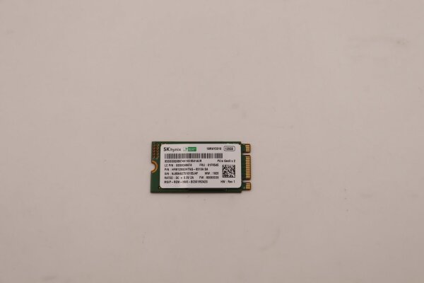 ET-01FR545 | Lenovo Hynix BC501 128G M.2 2242 PCIe HFM128GDHTNG-8310A S - Solid State Disk | 01FR545 | PC Komponenten
