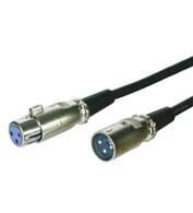 ET-XLRMF2 | MicroConnect XLRMF2 2m Schwarz Audio-Kabel |...