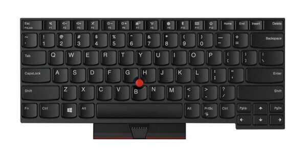 ET-01HX448 | Lenovo 01HX448 - Tastatur - US Englisch - Tastatur mit Hintergrundbeleuchtung - Lenovo - Thinkpad T480 | 01HX448 | PC Komponenten