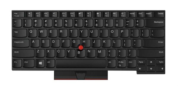 ET-01HX470 | Lenovo 01HX470 - Tastatur - Französisch - Tastatur mit Hintergrundbeleuchtung - Lenovo - Thinkpad T480 | 01HX470 | PC Komponenten