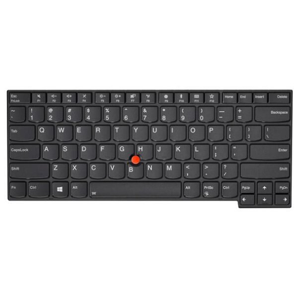 ET-01YP268 | Lenovo Keyb T480s/T490/E480/E490/L480/L380/L390 GB - Tastatur - QWERTY | 01YP268 | PC Komponenten