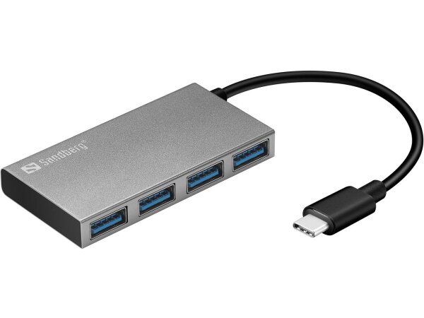 ET-136-20 | USB-C to 4 xUSB 3.0 Pocket Hub | 136-20 | USB Hubs