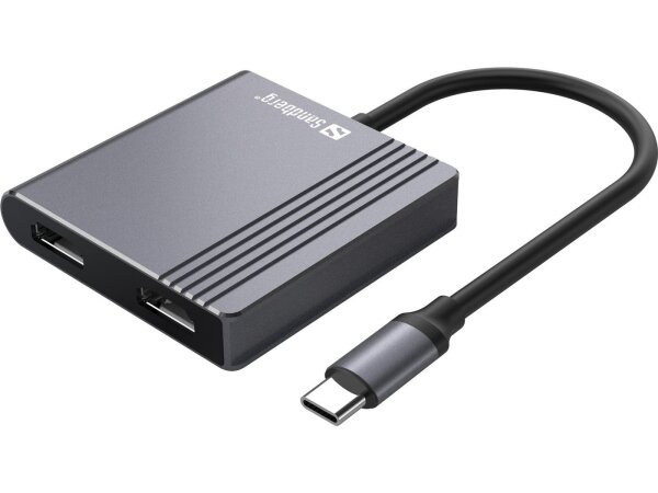 ET-136-44 | SANDBERG USB-C Dock 2xHDMI+USB+PD | 136-44 | PC Systeme