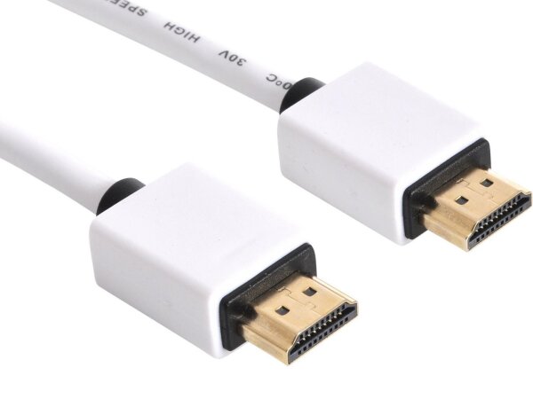 ET-308-97 | SANDBERG HDMI 2.0 - 1m SAVER - 1 m - HDMI Typ A (Standard) - HDMI Typ A (Standard) - Weiß | 308-97 | Zubehör
