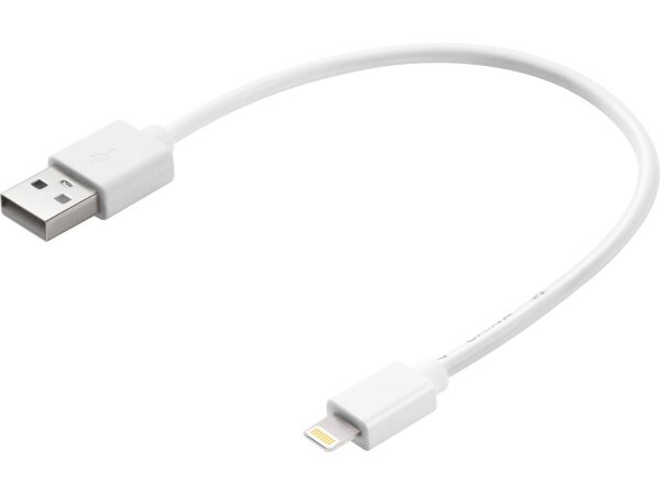 ET-441-19 | SANDBERG USB>Lightning MFI 0.2m White - 0,2 m - Lightning - USB A - Männlich - Männlich - Weiß | 441-19 | Zubehör