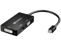 ET-509-12 | SANDBERG Adapter MiniDP>HDMI+DVI+VGA -...