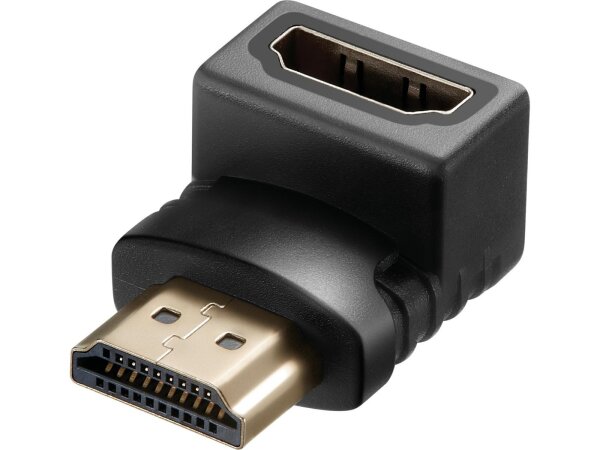 ET-508-61 | SANDBERG HDMI 2.0 angled adapter plug - HDMI - HDMI - Schwarz | 508-61 | Zubehör