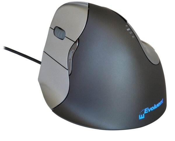 ET-500789 | Evoluent Vertical Mouse4 Left Hand Mouse USB - Maus - Laser | 500789 | PC Komponenten