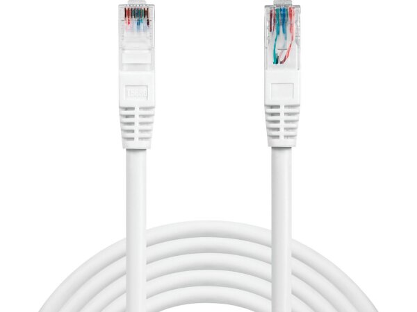 ET-506-93 | SANDBERG Network Cable UTP Cat6 1 m - 1 m - Cat6 - U/UTP (UTP) - RJ-45 - RJ-45 - Weiß | 506-93 | Zubehör