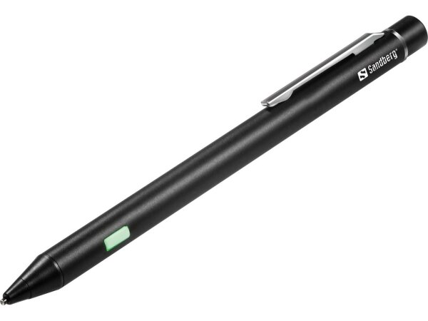 ET-461-05 | SANDBERG Precision Active Stylus Pen - Handy/Smartphone - Jede Marke - Schwarz - Aluminium - Kupfer - Eingebaut - Lithium-Ion (Li-Ion) | 461-05 | PC Komponenten