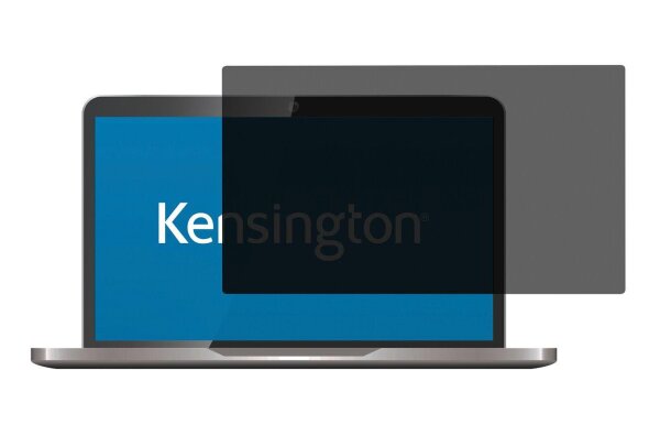 ET-626458 | Kensington Blickschutzfilter - 2-fach - abnehmbar für 13,3 Laptops 16:9 - Notebook - Rahmenloser Display-Privatsphärenfilter - Schwarz - Polyethylenterephthalat - Antireflexbeschichtung - Privatsphäre - LCD | 626458 | PC Systeme