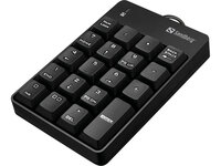 ET-630-07 | SANDBERG USB Wired Numeric Keypad - USB - 19 - Notebook / PC - 1,5 m - Schwarz | 630-07 | PC Komponenten