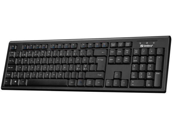 ET-631-10 | SANDBERG Tastatur - USB | 631-10 | PC Komponenten