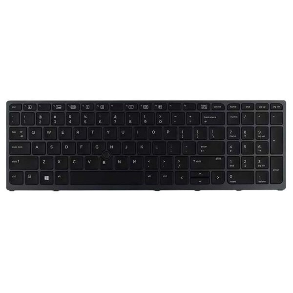 HP Backlit keyboard assembly (France) - Tastatur - Französisch - Tastatur mit Hintergrundbeleuchtung - HP - ZBook 17 G3