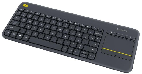 ET-920-007141 | Logitech Wireless Touch Keyboard K400 Plus - Tastatur - drahtlos | 920-007141 | PC Komponenten