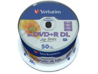 ET-97693 | Verbatim DVD+R Double Layer 8X 8.5GB | 50 Pack...