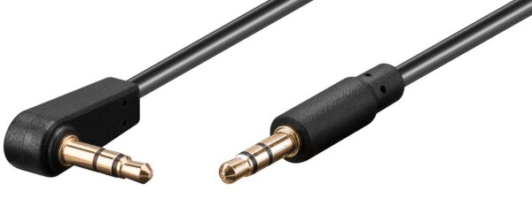 ET-AUDLL05A | 3.5mm Minijack Cable 0,5m 90° | AUDLL05A | Audiokabel