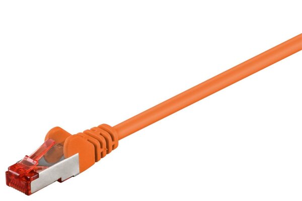 ET-B-FTP60025O | F/UTP CAT6 0.25m Orange PVC | B-FTP60025O | Netzwerkkabel