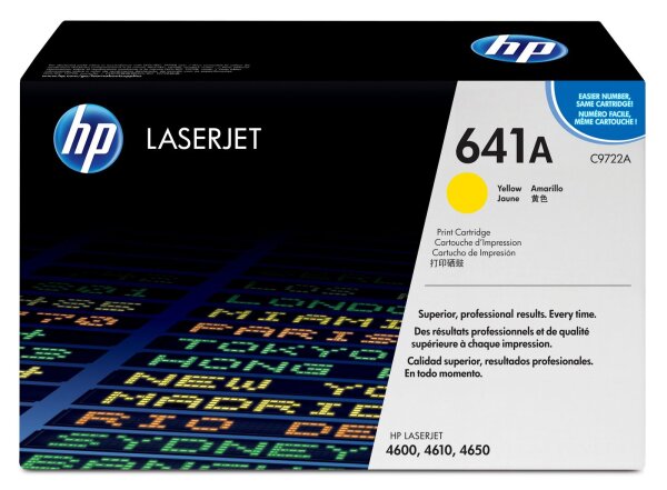 ET-C9722-67901 | Toner Cartridge 8000sh Yellow | C9722-67901 | Toner