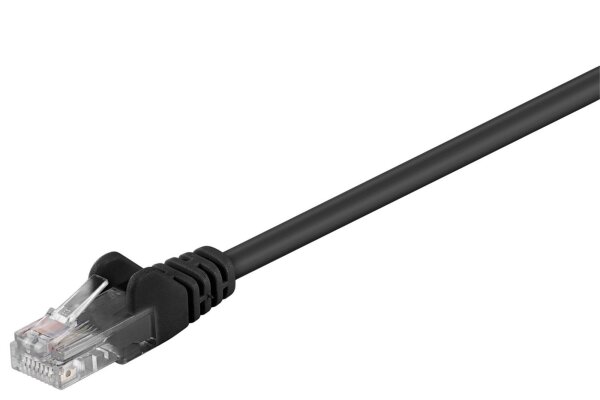 ET-B-UTP5005S | U/UTP CAT5e 0.5M Black PVC | B-UTP5005S | Netzwerkkabel
