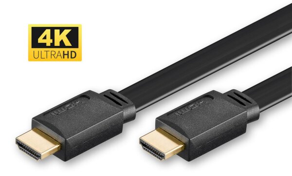 ET-HDM19195V1.4FLAT | MicroConnect HDMI - HDMI - 5.0m | HDM19195V1.4FLAT | Zubehör