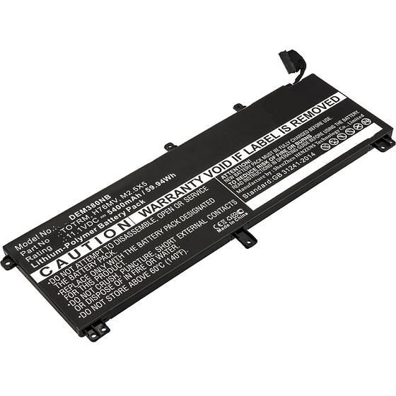 ET-MBXDE-BA0120 | MicroBattery Laptop Battery for Dell 60Wh Li-Pol 11.1V 5400mAh - Batterie - 5.400 mAh | MBXDE-BA0120 | Zubehör