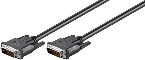 ET-MONCC5 | MicroConnect DVI-D (DL) 5m DVI-D DVI-D (DL) Schwarz Kabelschnittstellen-/adapter | MONCC5 | Zubehör