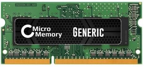 ET-MMG2379/2GB | MicroMemory 2GB DDR3 1333MHz SO-DIMM 2GB DDR3 1333MHz Speichermodul | MMG2379/2GB | PC Komponenten