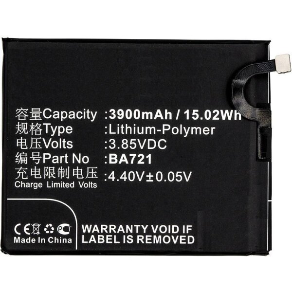 ET-MOBX-BAT-MX721SL | CoreParts Battery for Meilan Mobile 14.82Wh Li-ion 3.8V 3900mAh - Batterie - 3.900 mAh | MOBX-BAT-MX721SL | Zubehör