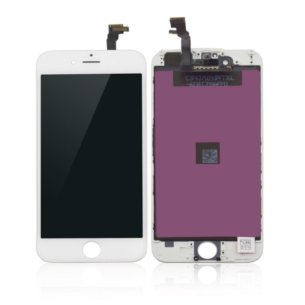 ET-MOBX-IPC6G-LCD-W | LCD Screen for iPhone 6 White | MOBX-IPC6G-LCD-W | Handy-Displays