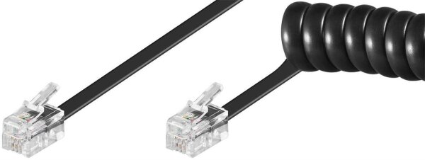 ET-MPK10200 | Handset cable, RJ10-RJ10 2m | MPK10200 | Telefon Kabel