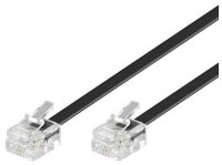 ET-MPK182 | MicroConnect RJ11 6P/4C - 2m 2m Schwarz...