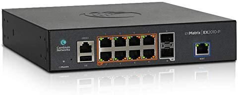 Cambium Networks cnMatrix EX2010-P - Managed - L2/L3 - Gigabit Ethernet (10/100/1000) - Power over Ethernet (PoE) - Rack-Einbau - 1U