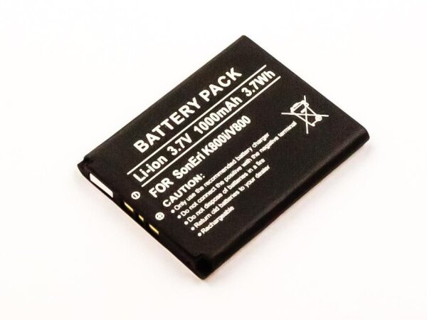 ET-MSPP0156 | MicroSpareparts Battery for Sony Mobile - Batterie - 1.000 mAh | MSPP0156 | Zubehör