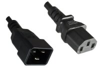 ET-PE030610 | PowerCord C13-C20 10A 1m Black | PE030610 |...