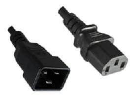 ET-PE030620 | PowerCord C13-C20 10A 2m Black | PE030620 | Externe Stromkabel