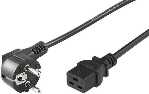 ET-PE0771901 | Power Cord CEE 7/7 - C19 1m | PE0771901 | Externe Stromkabel