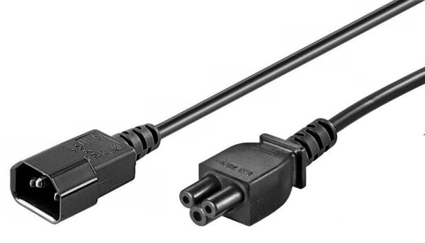 ET-PE080610 | Power Cord C5 - C14 1m | PE080610 | Externe Stromkabel