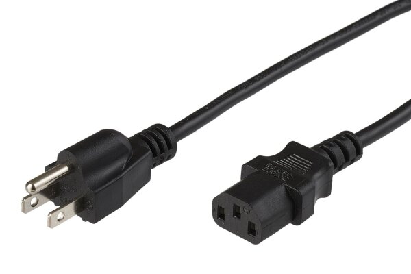 ET-PE110418 | Power Cord US - C13 1.8m | PE110418 | Externe Stromkabel