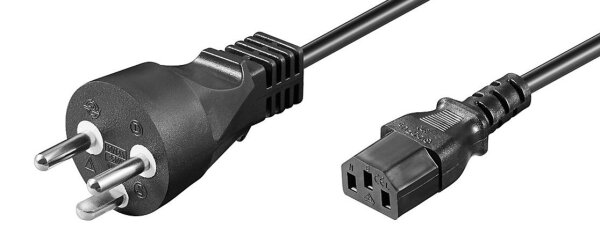 ET-PE1204100R | PowerCord DK 10m IEC320 | PE1204100R | Externe Stromkabel