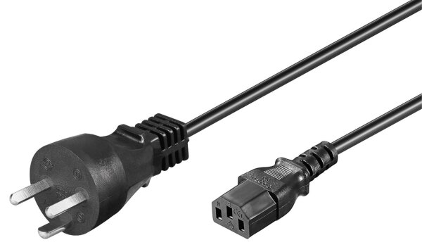 ET-PE120430 | Power Cord DK 3m IEC320 EDB. | PE120430 | Externe Stromkabel