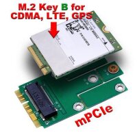 ET-MSNX1031B | USB M.2 Key E to mini PCIe | MSNX1031B |...