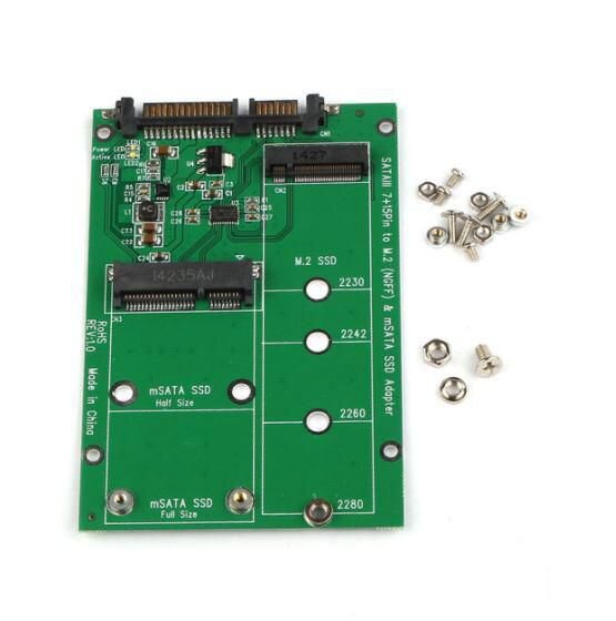 ET-MSNX1100 | MicroBattery CoreParts - Schnittstellenadapter - mSATA, M.2 | MSNX1100 | PC Komponenten