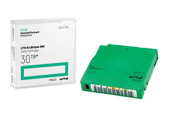 ET-Q2078A | HPE LTO-8 Ultrium 30TB RW Data Cartridge - Leeres Datenband - LTO - 12000 GB - 30000 GB - 30 Jahr(e) - 183 kA/m | Q2078A | Verbrauchsmaterial