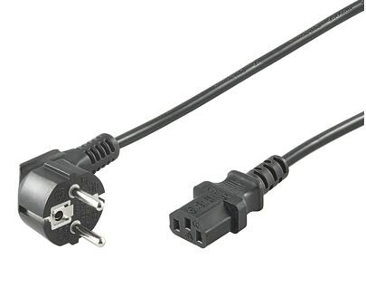 ET-PE0104020 | Power Cord CEE 7/7 - C13 2m | PE0104020 | Externe Stromkabel