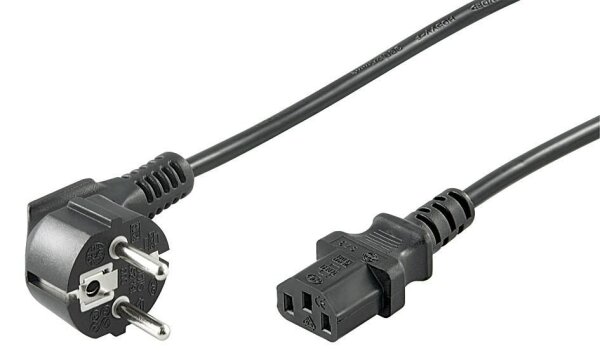 Power Cord 1.8m Black IEC320