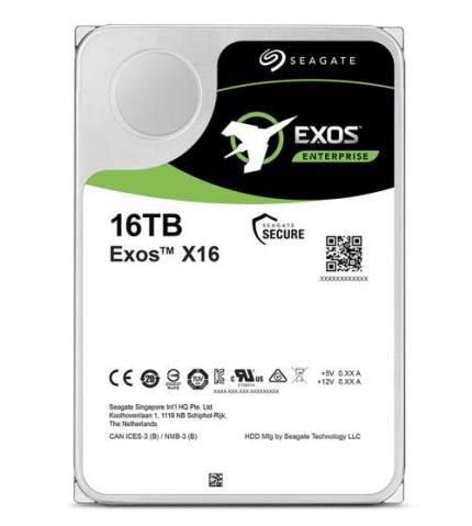 ET-ST16000NM001G | Seagate Exos X16 - 3.5 Zoll - 16000 GB - 7200 RPM | ST16000NM001G | PC Komponenten