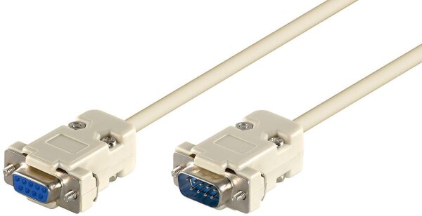 ET-SCSEHN10 | MicroConnect DB9-DB9 10m DB9 DB9 Grau Kabelschnittstellen-/adapter | SCSEHN10 | Zubehör