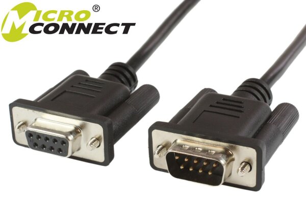 ET-SCSEHN3B | MicroConnect SCSEHN3B 3m Schwarz Netzwerkkabel | SCSEHN3B | Zubehör