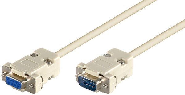 ET-SCSEHN5 | MicroConnect DB9-DB9 5m DB9 DB9 Grau Kabelschnittstellen-/adapter | SCSEHN5 | Zubehör